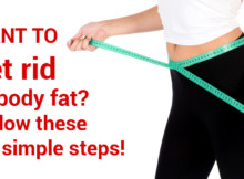 Want to get rid of body fat? Follow these six simple steps