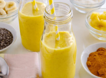 This Rich Pineapple Smoothie with Turmeric Powerfully Retards Tumor Growth, Relieves Inflammation