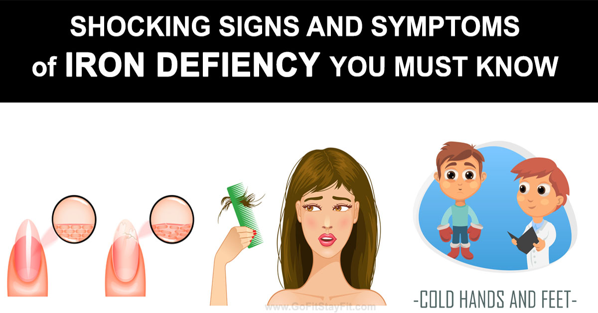 Signs And Symptoms Of Iron Deficiency You Should Not Ignore - Healthy 